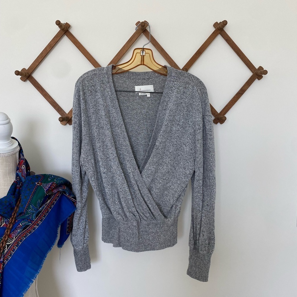 💫Anthropologie | Faux Wrap Sweater